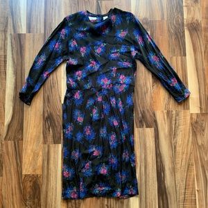 Vintage Liz Claiborne Midi Dress
